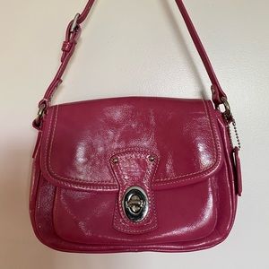 NWOT - Coach Pink Patent Leather Bag